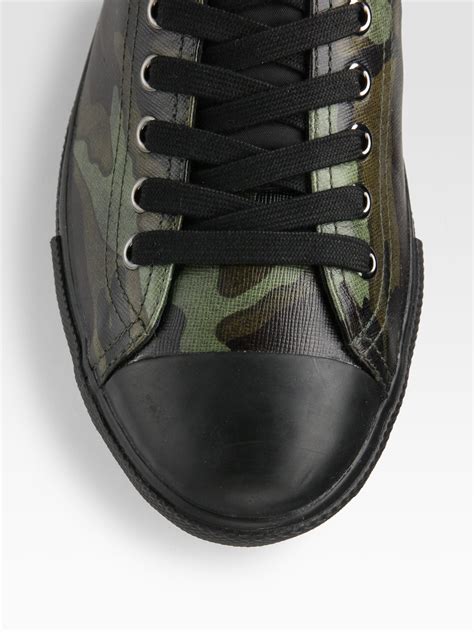 prada herren schuhe camouflage|Prada lane shoes.